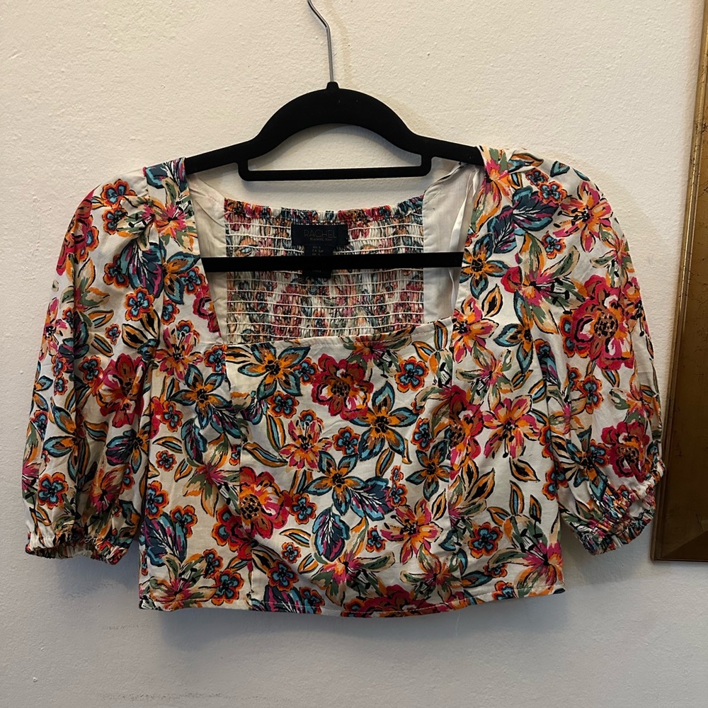 Floral Crop Top